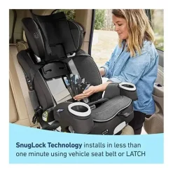 Graco - Assento de carro 4 em 1 Graco 4Ever DLX SnugLock Grow, Maison
