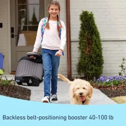 Graco - Assento de carro elevatório sem encosto TurboBooster 2.0, Trisha