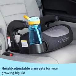Graco - Assento de carro elevatório sem encosto TurboBooster 2.0, Trisha