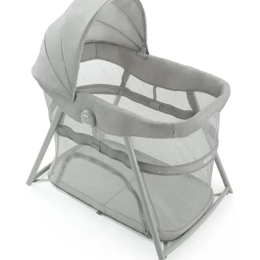 Graco - Berço portátil e berço de viagem DreamMore 3 em 1, coleção moderna de chalés