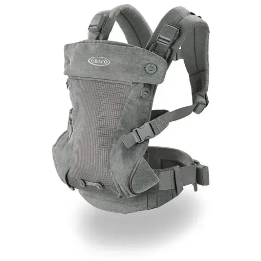 Graco - Carrinho de bebê 4 em 1 Cradle Me, cinza