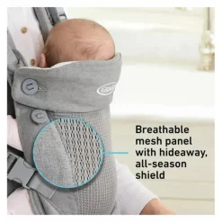 Graco - Carrinho de bebê 3 em 1 Cradle Me, cinza carvão