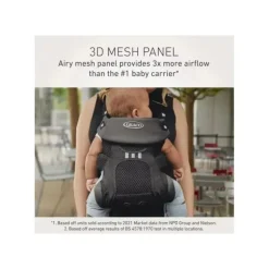 Graco - Carrinho de bebê 4 em 1 Premier Cradle Me Air, preto ônix