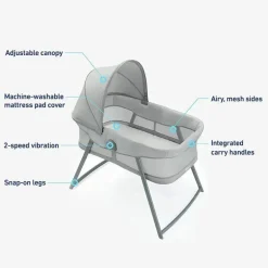 Graco - Dream More 2-em-1 Berço de Viagem, Jaden