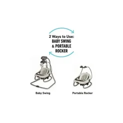Graco - DuetSoothe Swing Plus Rocker, Winslet