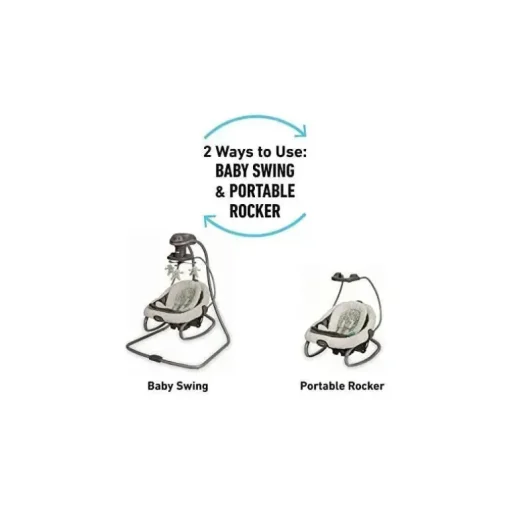 Graco - DuetSoothe Swing Plus Rocker, Winslet
