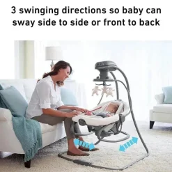 Graco - DuetSoothe Swing Plus Rocker, Winslet