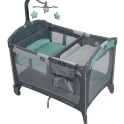 Graco - Pack 'N Play Playard para recém-nascidos, trocador e transporte, Manor