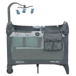 Graco - Pack 'N Play Playard para recém-nascidos, trocador e transporte, Manor