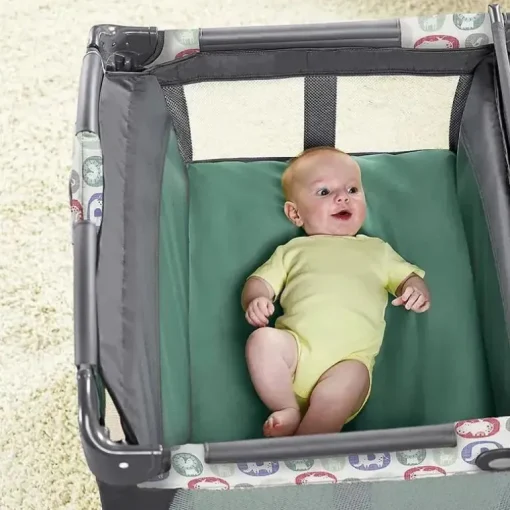 Graco - Pack 'N Play Playard para recém-nascidos, trocador e transporte, Manor