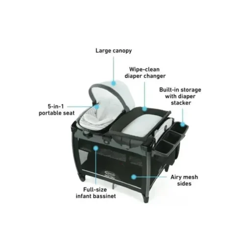 Graco - Pack 'n Play Rock' n Grow Playard