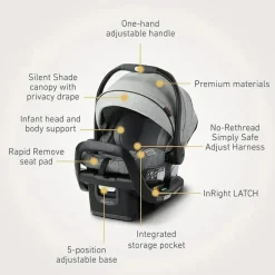 Graco - Premier SnugRide SnugFit 35 XT, Midtown
