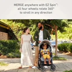 Graco - Sistema de viagem Premier Snugridge Snugfit 35Lx Merge, Midtown