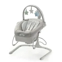 Graco - Soothe n Sway LX Rocker Portátil, Casa de Campo Moderna