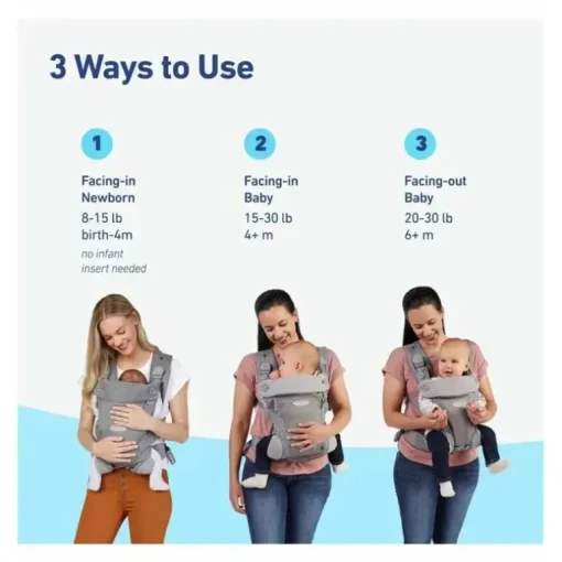 Graco - Transportador Cradle Me Lite 3 em 1, Aveia