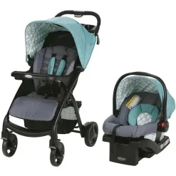 Graco - Verb Click Connect Travel System, Merrick