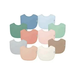 Green Sprouts - 10 unidades de babadores infantis unissex para secar, mirtilo