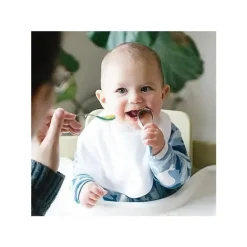 Green Sprouts - 10 unidades de babadores infantis unissex para bebês secos, rosa