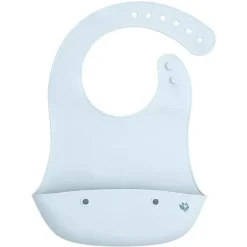 Green Sprouts - babador de silicone para bebê, mirtilo claro