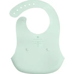 Green Sprouts - babador de silicone para bebê, sálvia leve