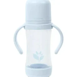 Green Sprouts - Copo de 5 onças e Sprout Ware Gole e Palha, Light Blueberry