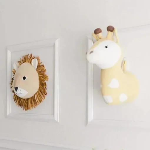 Guindaste - Decoração de berçário Safari para bebês, Leão
