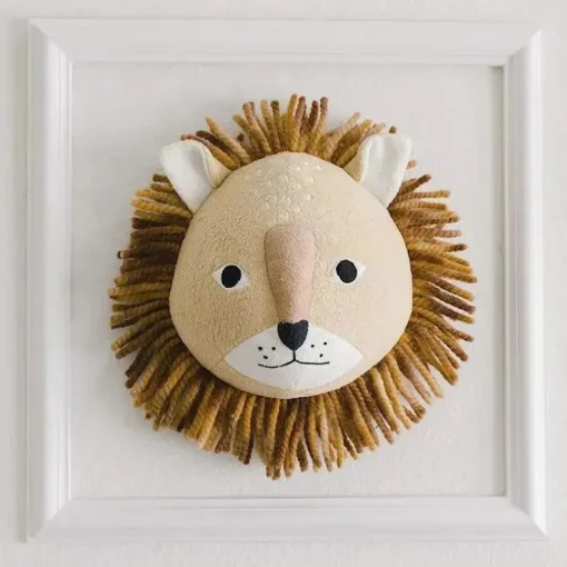Guindaste - Decoração de berçário Safari para bebês, Leão