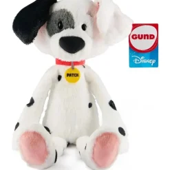 Gund - Disney Official Patch Toothpick Plush, 101 Dalmatians, 15”
