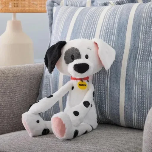 Gund - Disney Official Patch Toothpick Plush, 101 Dalmatians, 15”