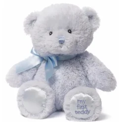 Gund 10 Meu primeiro brinquedo de pelúcia de pelúcia, azul