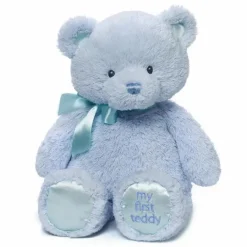 Gund 15 Meu primeiro brinquedo de pelúcia de pelúcia, azul