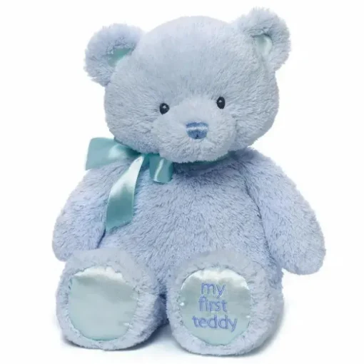 Gund 15 Meu primeiro brinquedo de pelúcia de pelúcia, azul