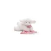 Gund Lena Lamb com cobertor rosa de oração
