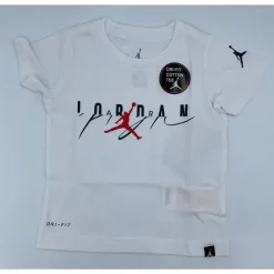 Haddad - Camiseta Infantil Jordan Logo - Branco