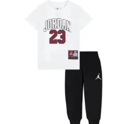 Haddad - Conjunto de camiseta Jordan Jersey Pack, branco