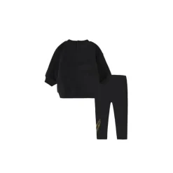 Haddad - Conjunto Nike Fleece Crew e Legging, Preto
