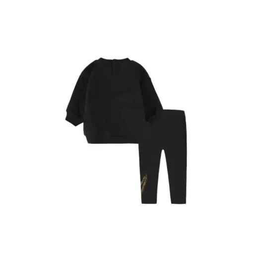 Haddad - Conjunto Nike Fleece Crew e Legging, Preto