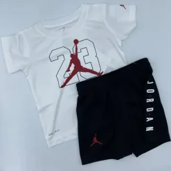 Haddad - Shorts de boxe Jordan infantil - Preto