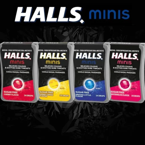 Halls - Minis Menthol-Lyptus 24 Ct