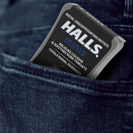 Halls - Minis Menthol-Lyptus 24 Ct