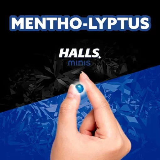 Halls - Minis Menthol-Lyptus 24 Ct
