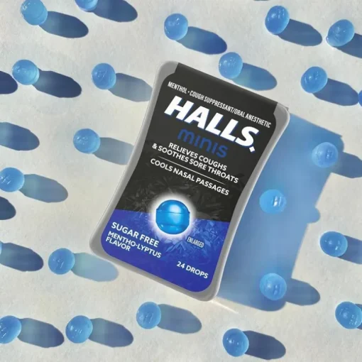 Halls - Minis Menthol-Lyptus 24 Ct