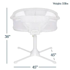 Halo - Bessinest Twin Sleeper | Berço duplo de cabeceira, círculos de areia