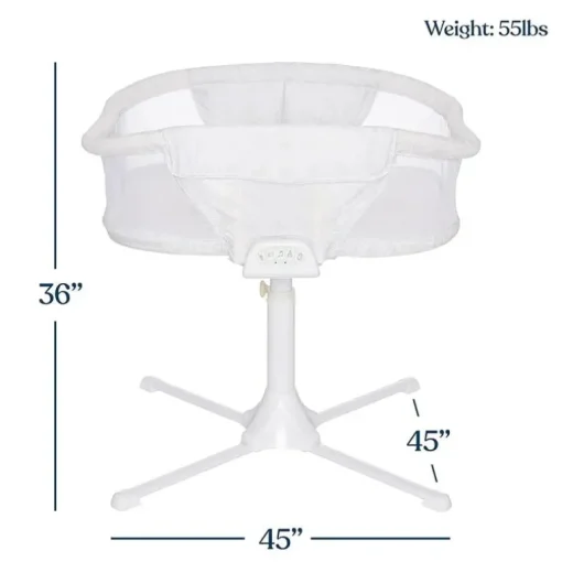 Halo - Bessinest Twin Sleeper | Berço duplo de cabeceira, círculos de areia