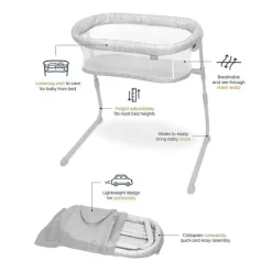 Halo - Innovations Berço Flex Sleeper, Cinza