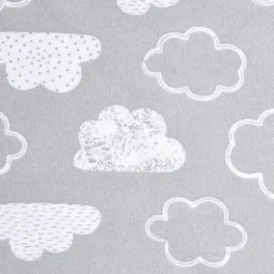 Halo - Saco de dormir 100% algodão Nuvens estampadas, pequeno