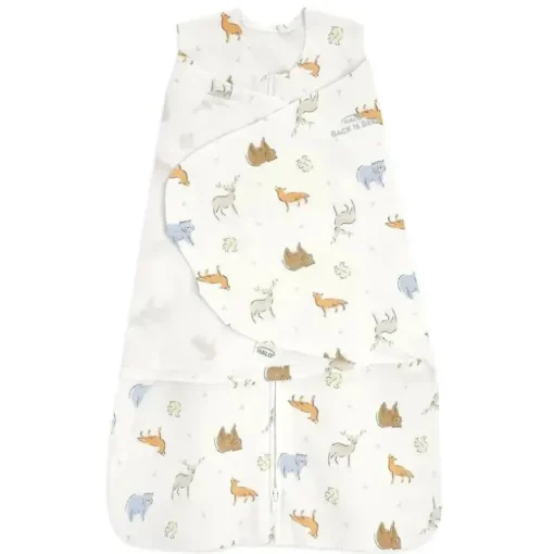 Halo - Swaddle para saco de dormir 100% algodão Forest Friends