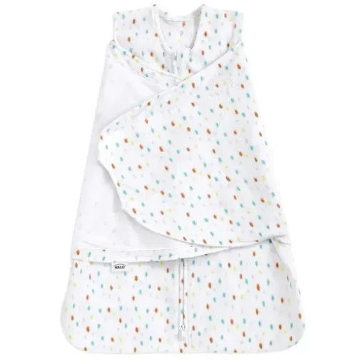 HALO - Swaddle para saco de dormir de micro-lã, confete, pequeno, 3/6M