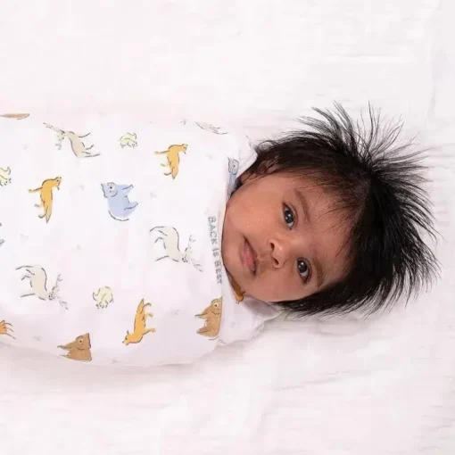Halo - Swaddle para saco de dormir 100% algodão Forest Friends