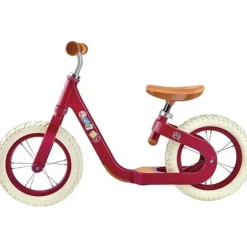 Hape - Aprenda a andar de bicicleta de equilíbrio, vermelha